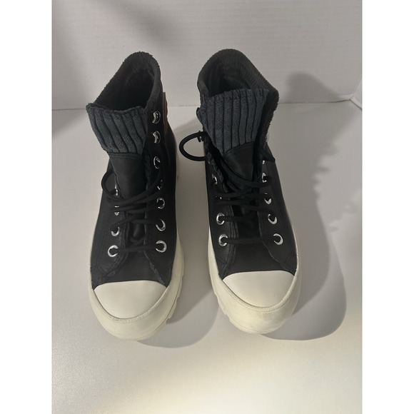 Converse Shoes - Converse Chuck Taylor Lugged Winter Hi Black Gore-Tex GTX Shoes Boots SIZE 5